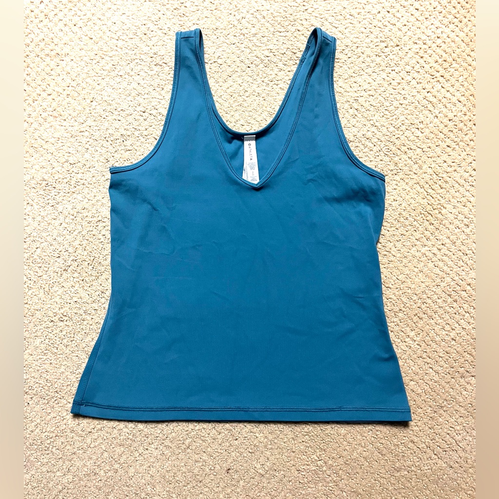 Athleta Turquoise Transcend Tank Top Women’s S